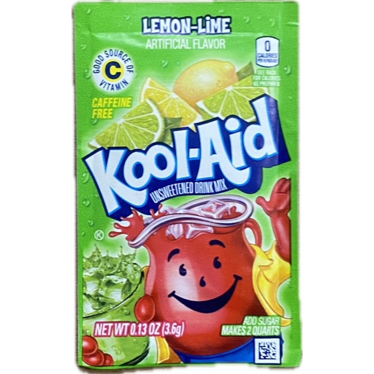 Kool-aid  lemon-lime flavor